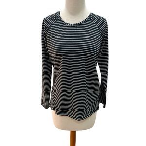 Lululemon Striped Long Sleeve Tee
